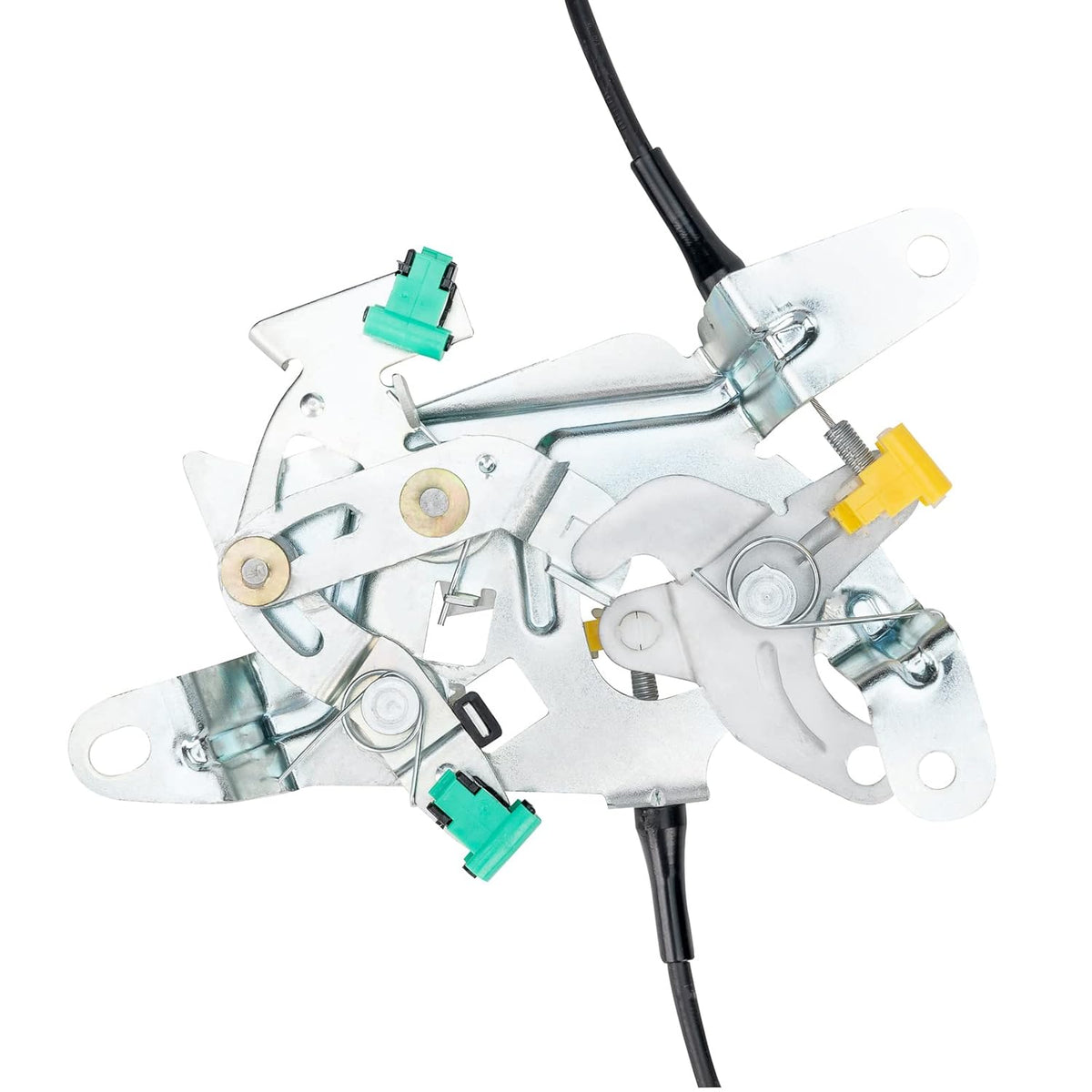 Left Driver Side Rear Door Lock Latch Cable Assembly Set for Ford F250 F350 F450 F550 Super Duty Extended Cab 1999-2007 Pack of 2 I620