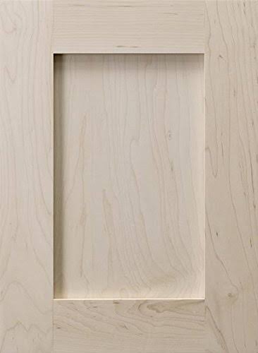 Unfinished Paint Grade Hard Maple Shaker Recess Panel Cabinet Door K731