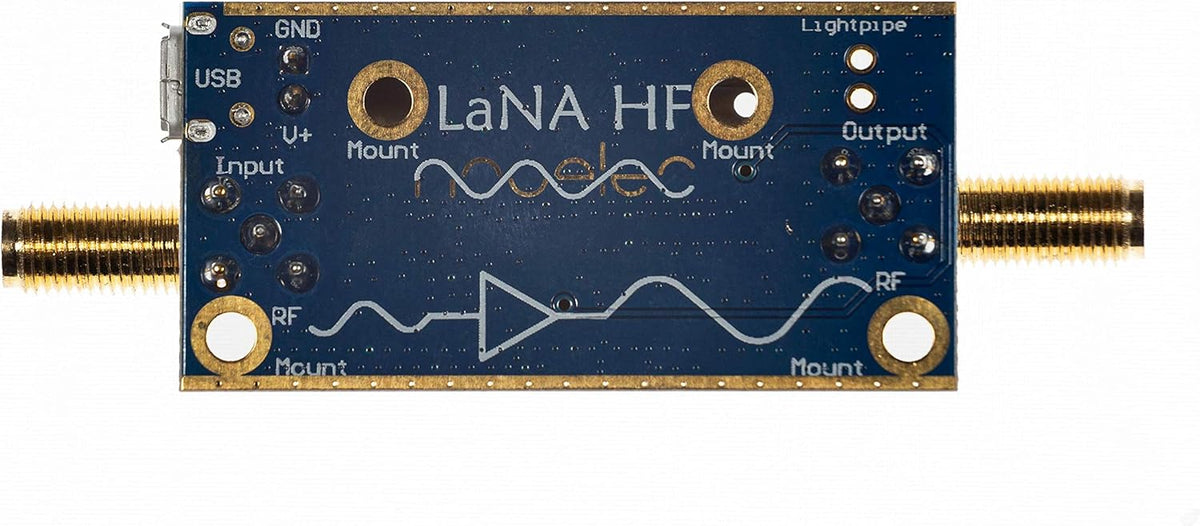 Ultra Low-Noise LF MF HF Amplifier Module for Software Defined Radio U20595