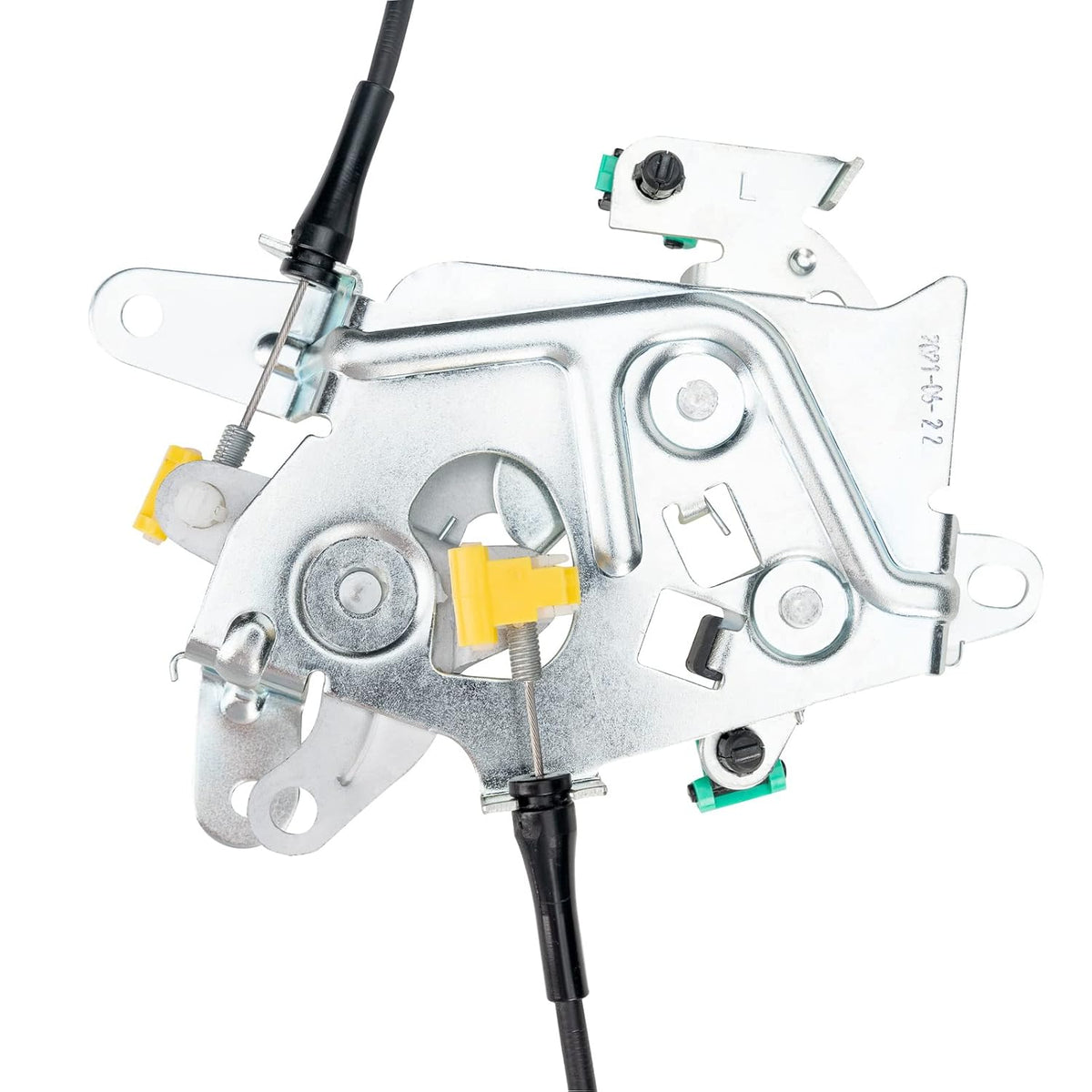 Left Driver Side Rear Door Lock Latch Cable Assembly Set for Ford F250 F350 F450 F550 Super Duty Extended Cab 1999-2007 Pack of 2 I620
