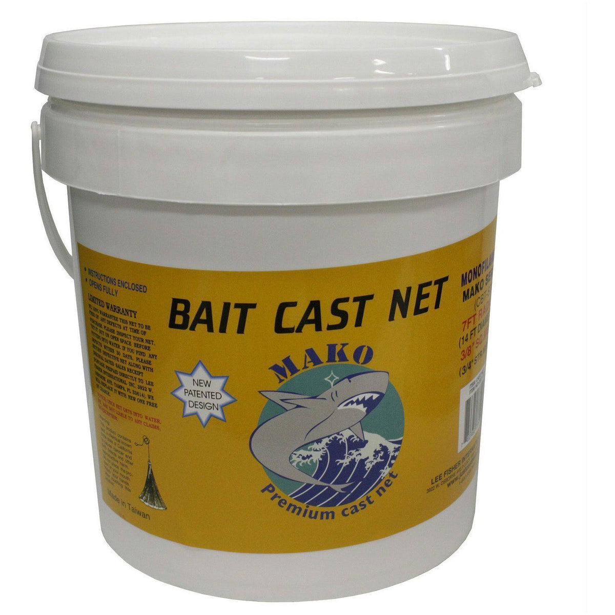5 Feet 3/8 inch Cast Net A394