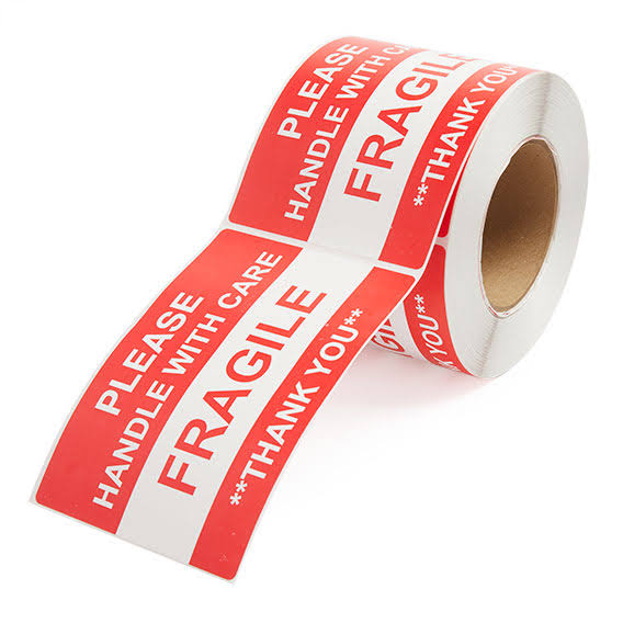 Fragile Handle on Care Labels K113658