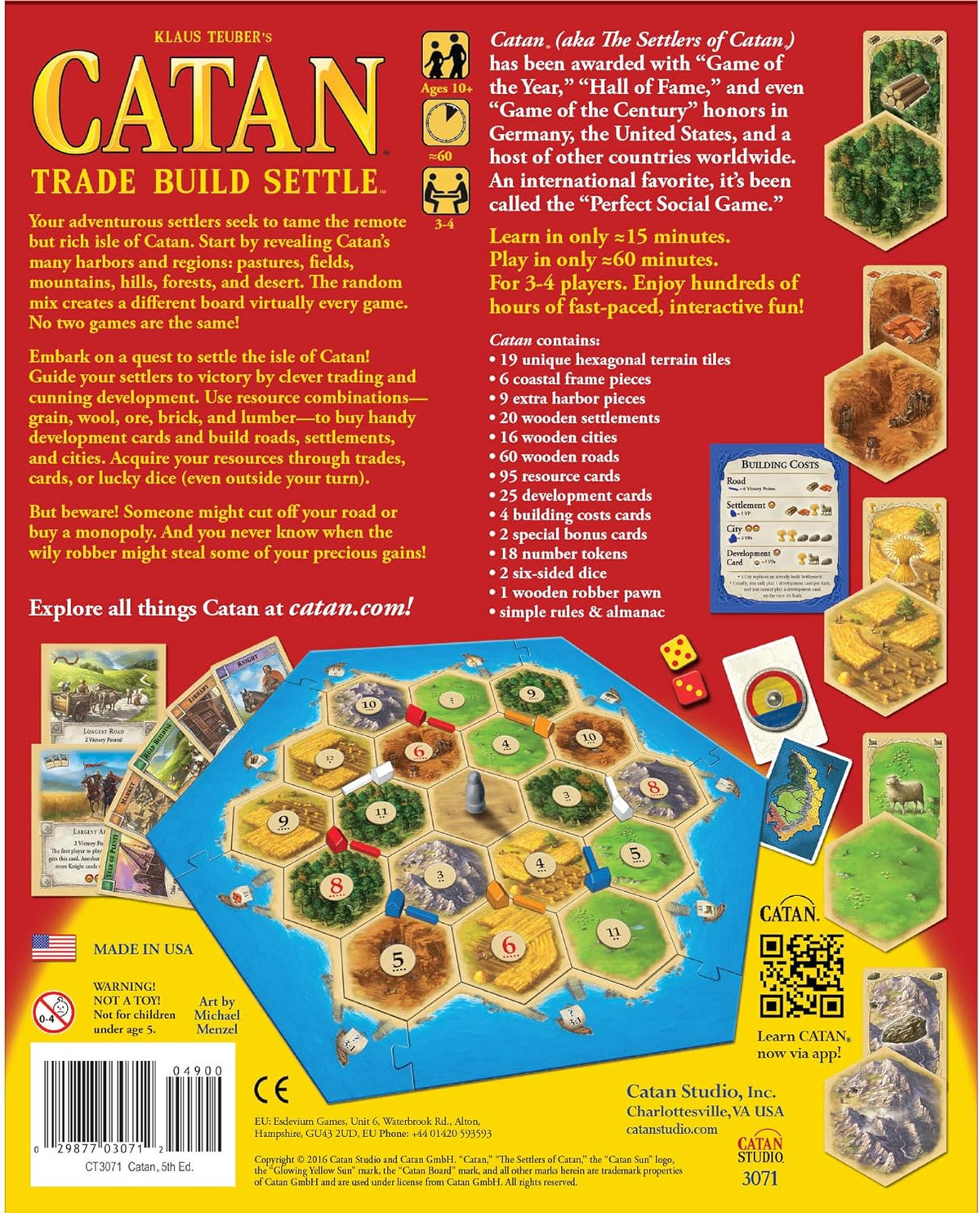 Catan Board Game A38612