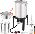 10 Quart Aluminum Propane Outdoor Fish Fryer Set J5901
