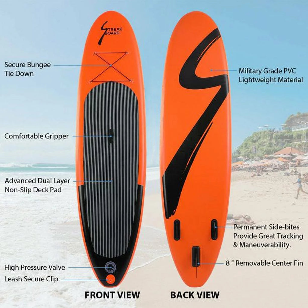 Portable 10' Inflatable Stand Up Paddle Board E644