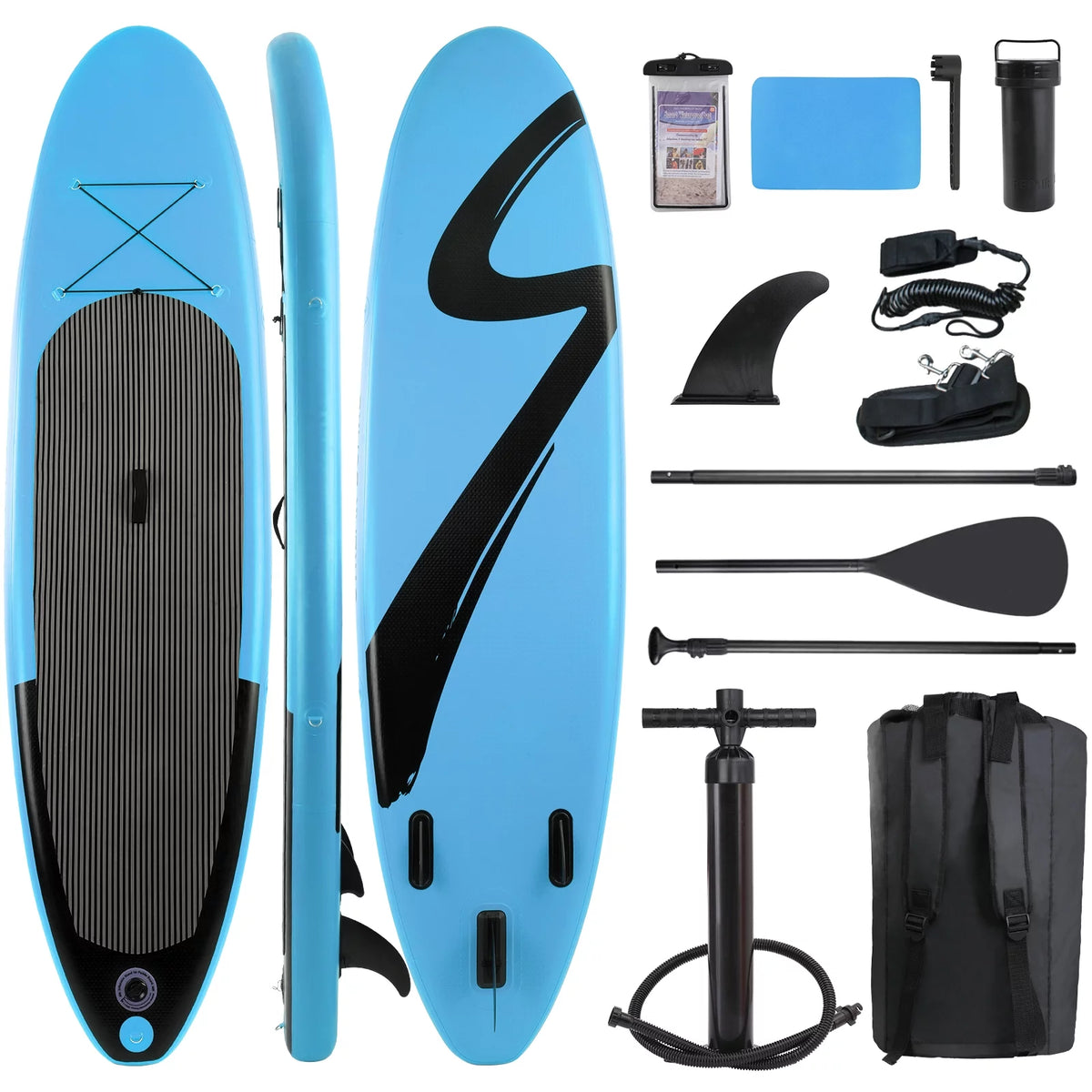 Portable 10' Inflatable Stand Up Paddle Board E644