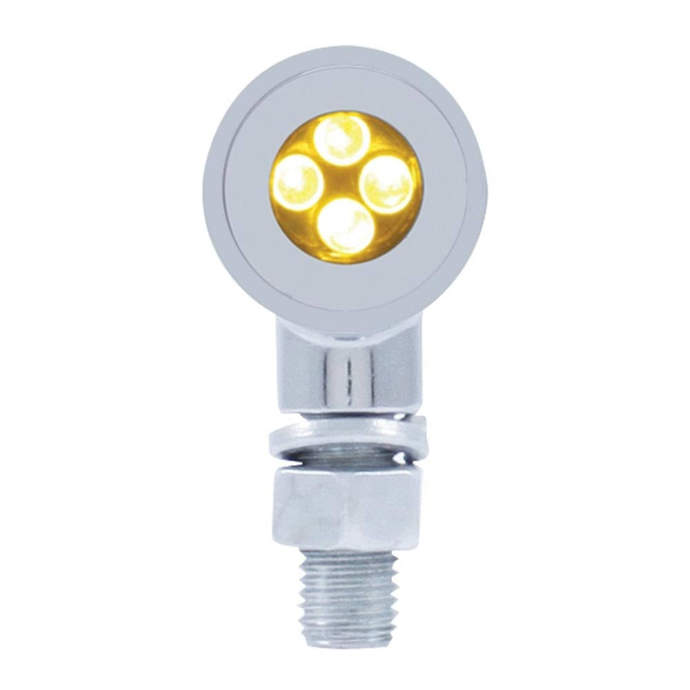 4 LED Mini Bullet Marker Light Amber Q9518