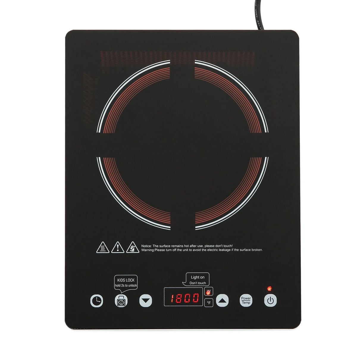 1800w Ceramic Electric Cooktop W535