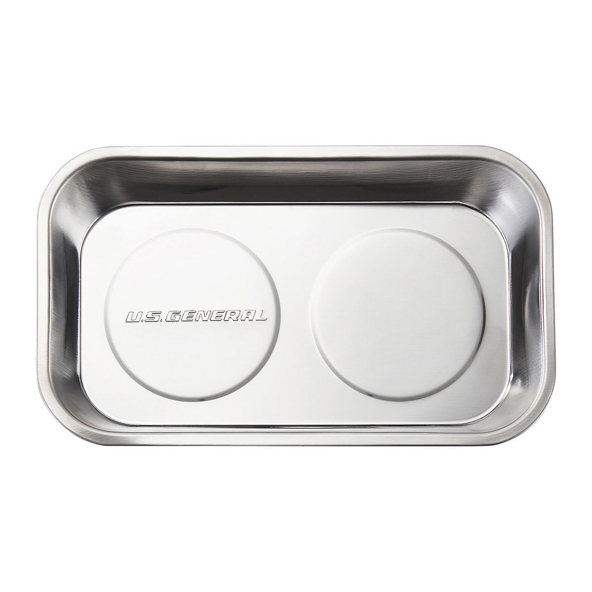 9-1/2 in. x 5-1/2 in. Magnetic Stainless Steel Parts Tray O37578