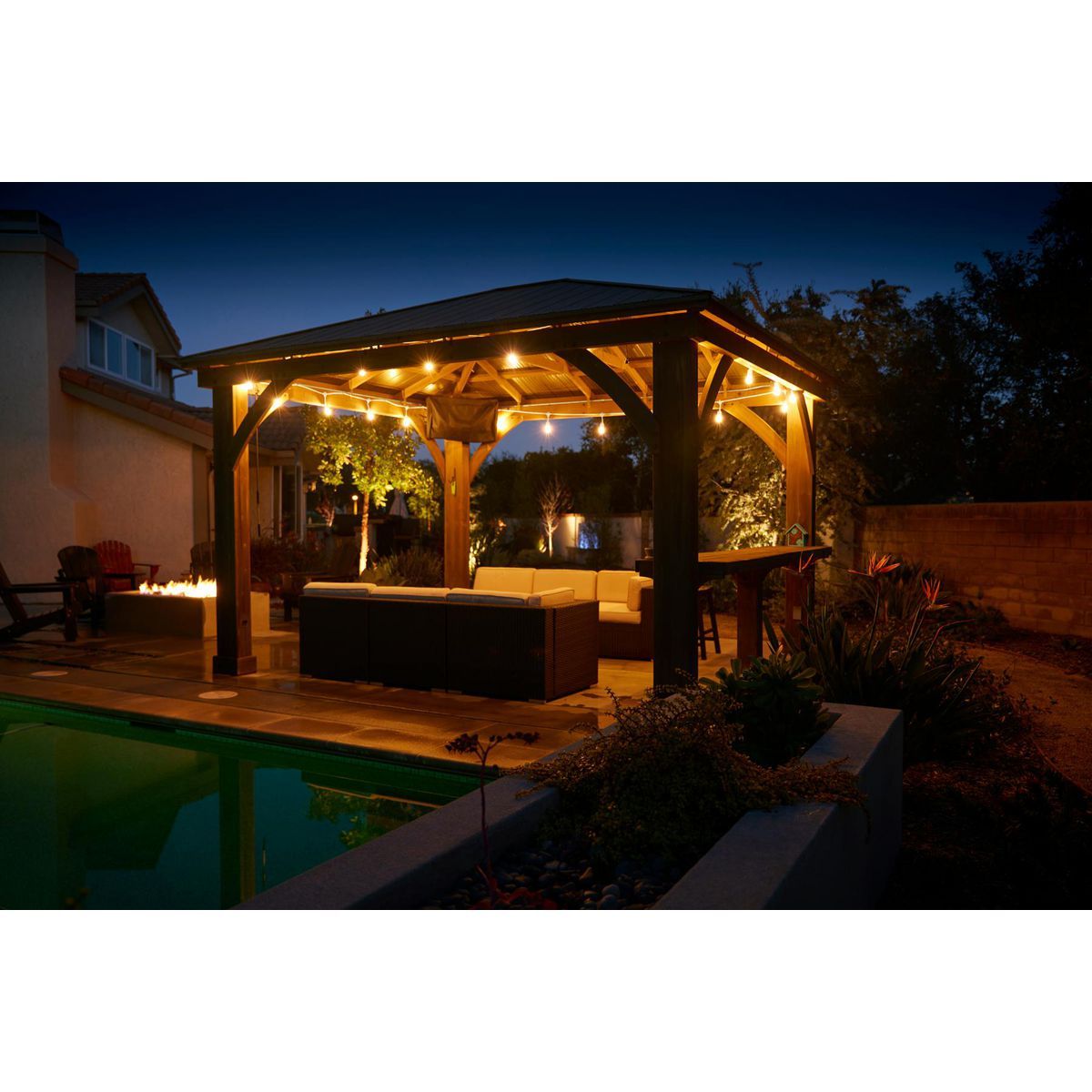 24 ft. LED Outdoor String Lights X299182