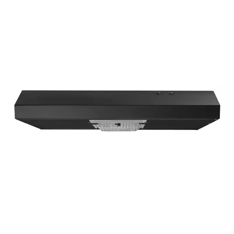 30 in. 240 CFM Convertible Under Cabinet Range Hood in Black U6842