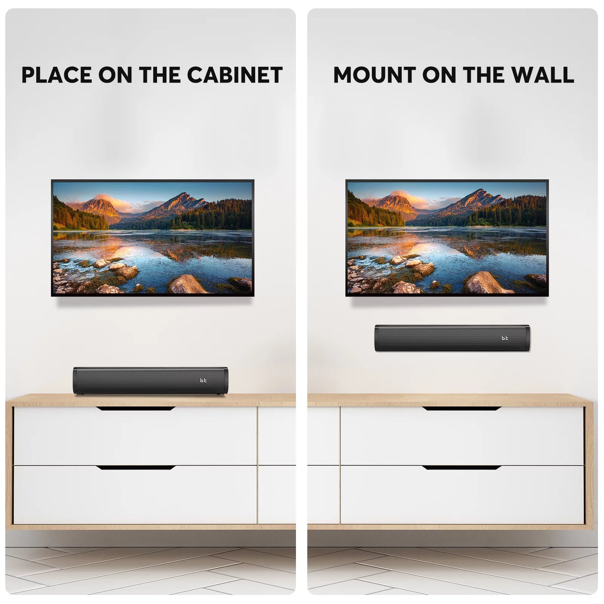 2.1CH Sound Bar with Built-in Subwoofer E27032