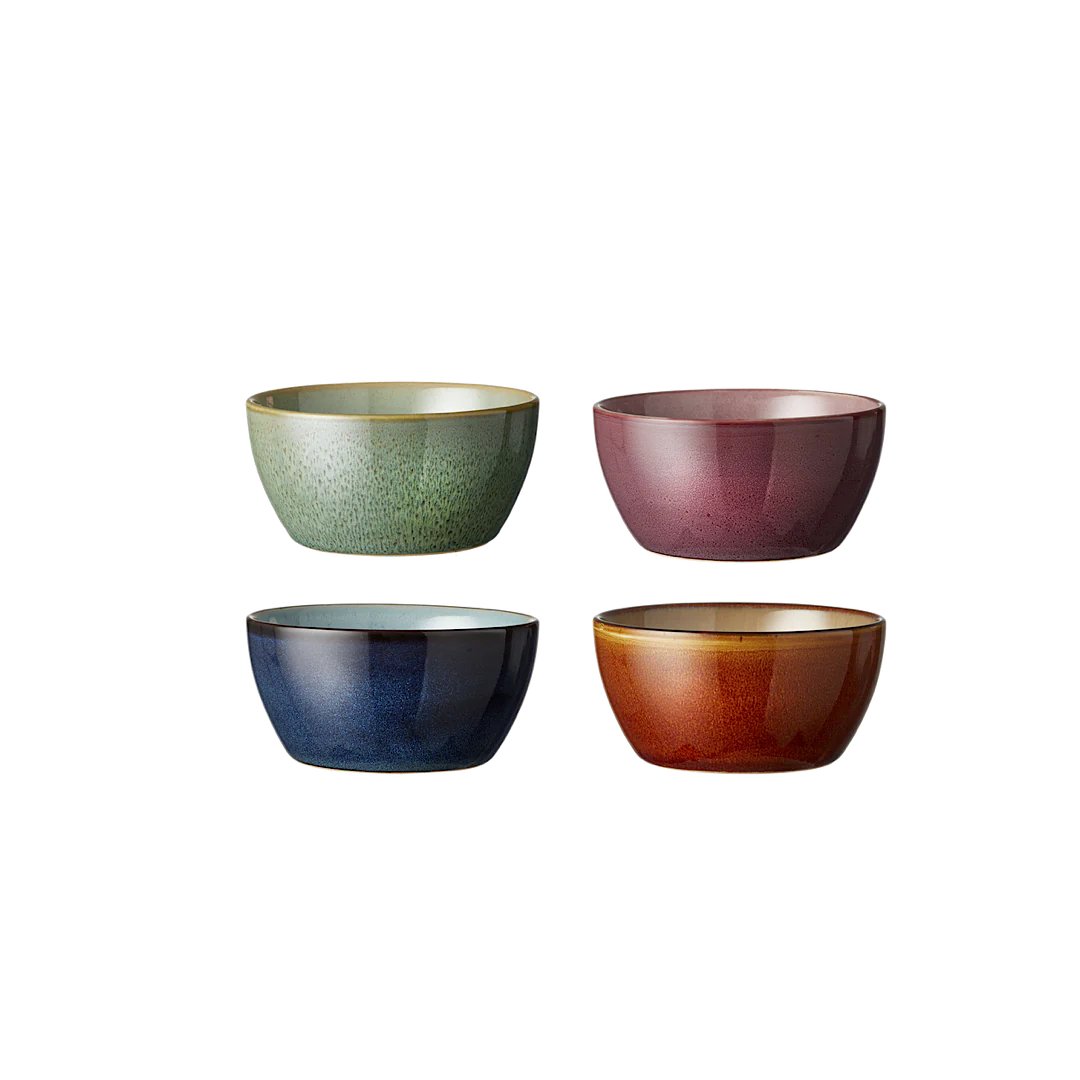 Stoneware Bowl 12 cm 4 Pcs V186