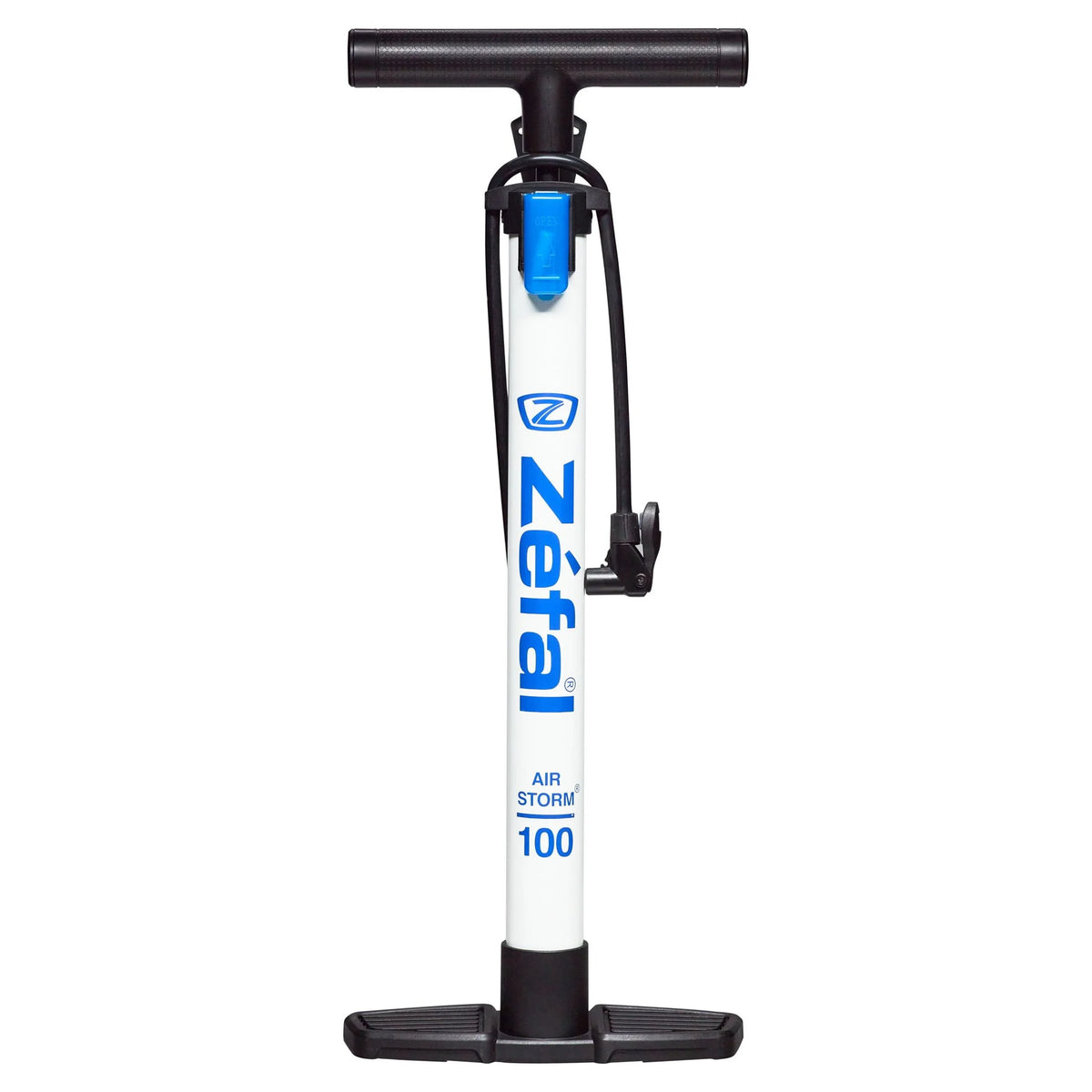 Bicycle Floor Pump, 100 Psi, Presta, Schrader Compatible V993789