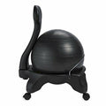 Black Balance Ball Chair C5331