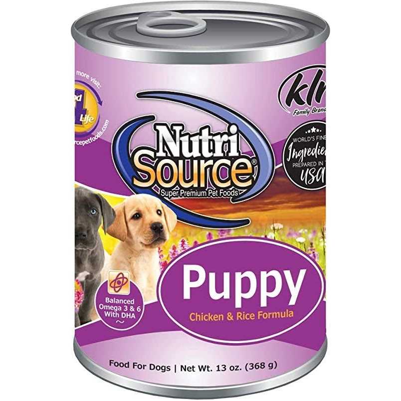 Chicken & Rice Puppy Canned Dog Food E58795
