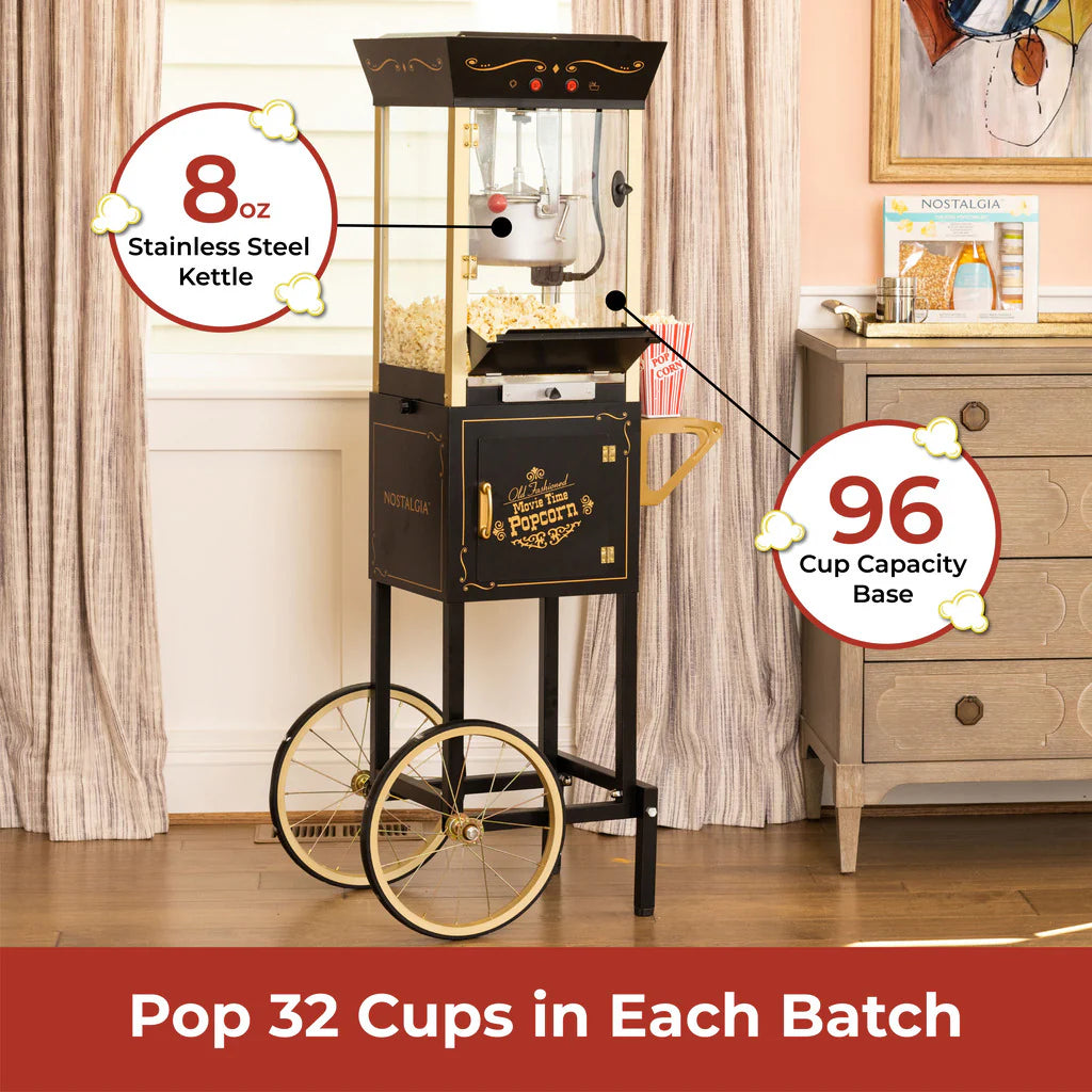 Vintage 8-Ounce Popcorn Cart K351971