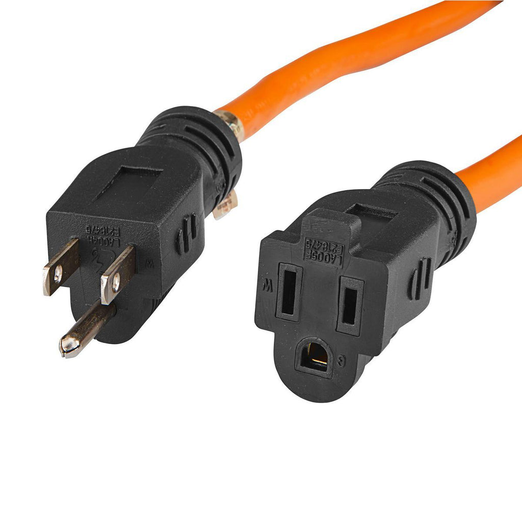 100 ft. 12/3 Gauge Outdoor Extension Cord, Orange M14092