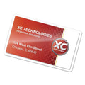 Glossy Business Card Laminating Pouches 10 Mil 100/Pack E909280