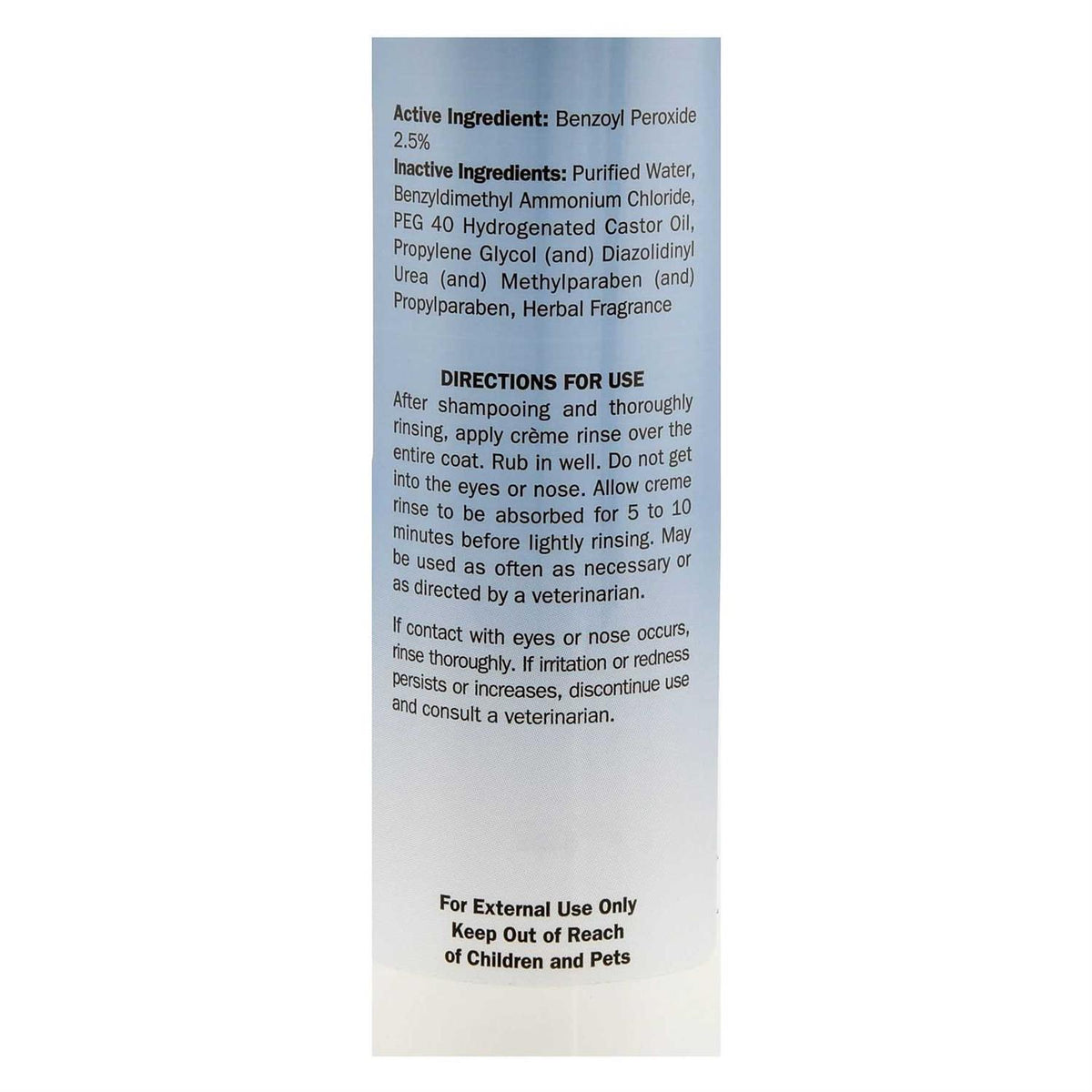 Benzoyl Peroxide Creme Rinse A53741