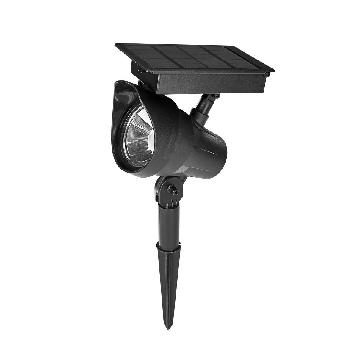 40 Lumen 8 in. Solar LED Spotlight H3045