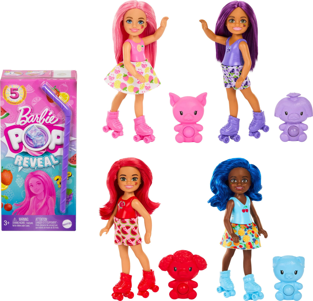 Chelsea Doll with 5 Surprises C11388