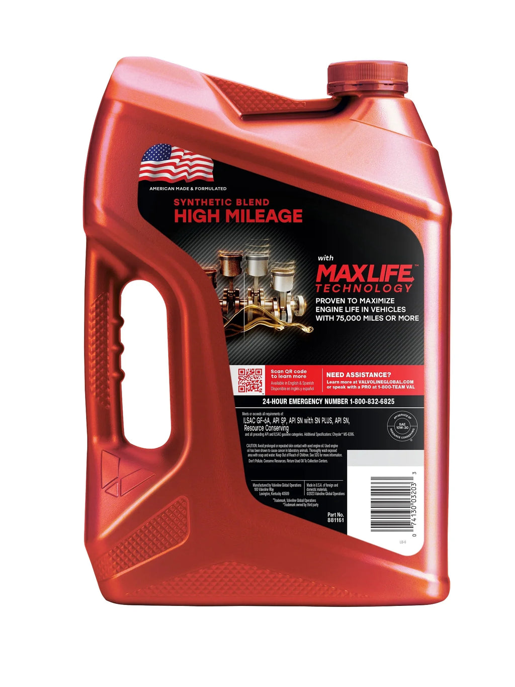 High Mileage 10W-30 Motor Oil J777