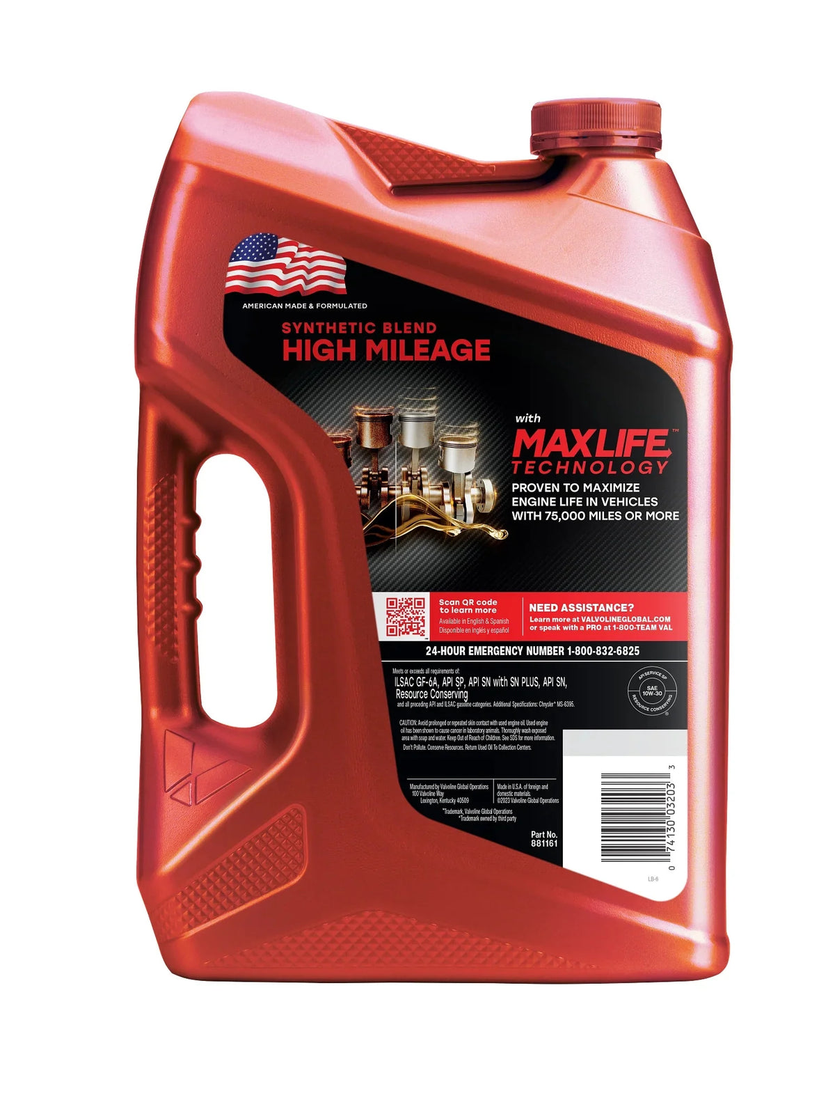 High Mileage 10W-30 Motor Oil J777