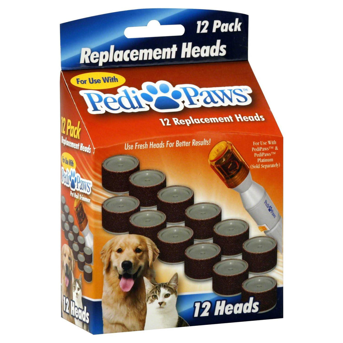 Pedipaws Replacement Filing Heads B4008