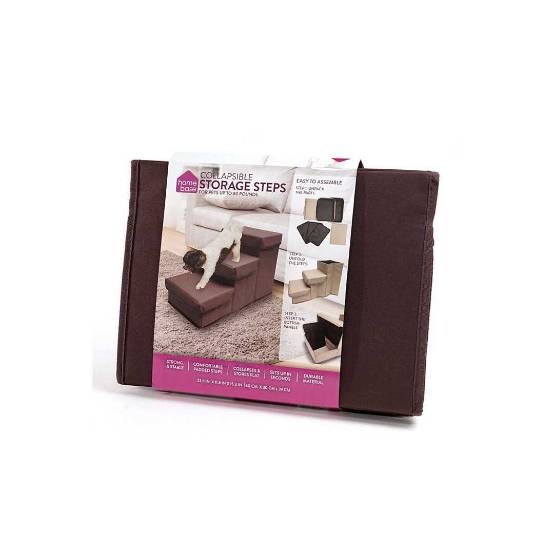 Padded 3 Step Pet Storage Foldable Steps F820