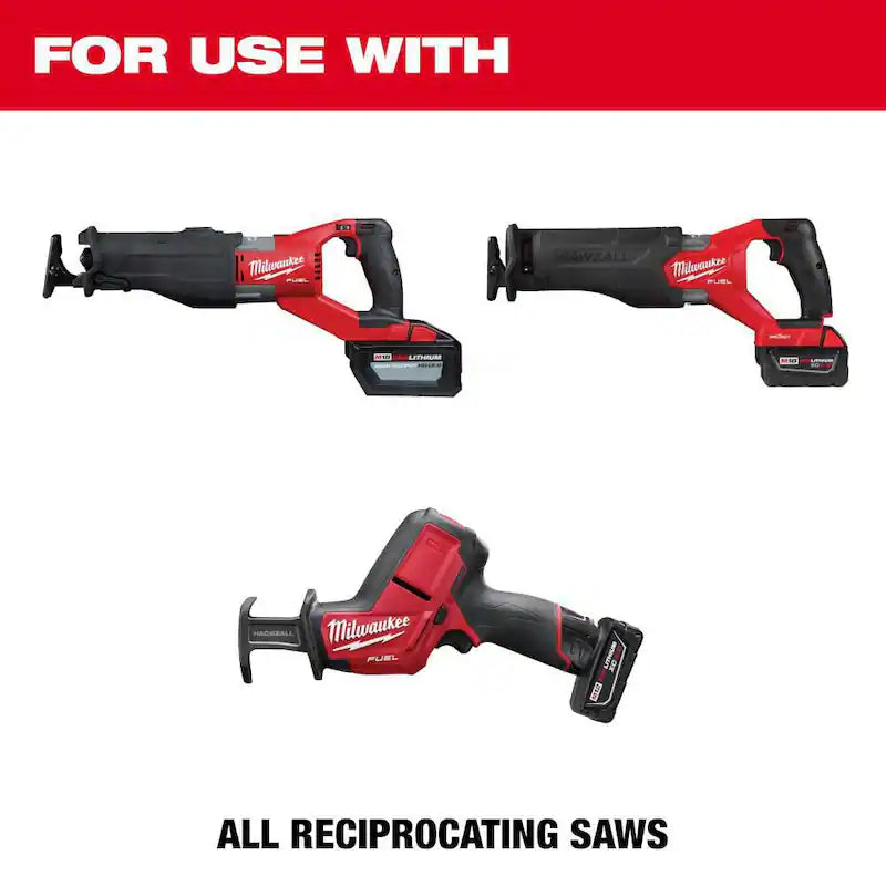 9 in. 7/11 TPI Reciprocating Saw Blades 5-Pack U3869