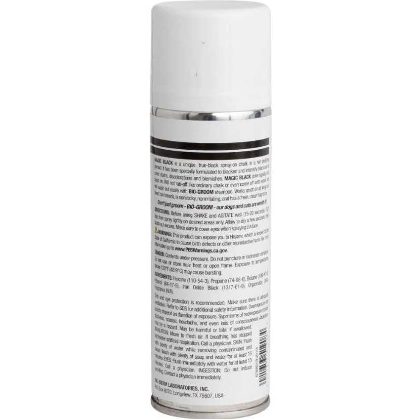 Black Color Enhancing Dry Shampoo V8715