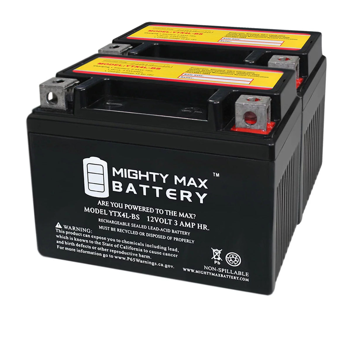 Motorcycle Battery 2 Pack L24725