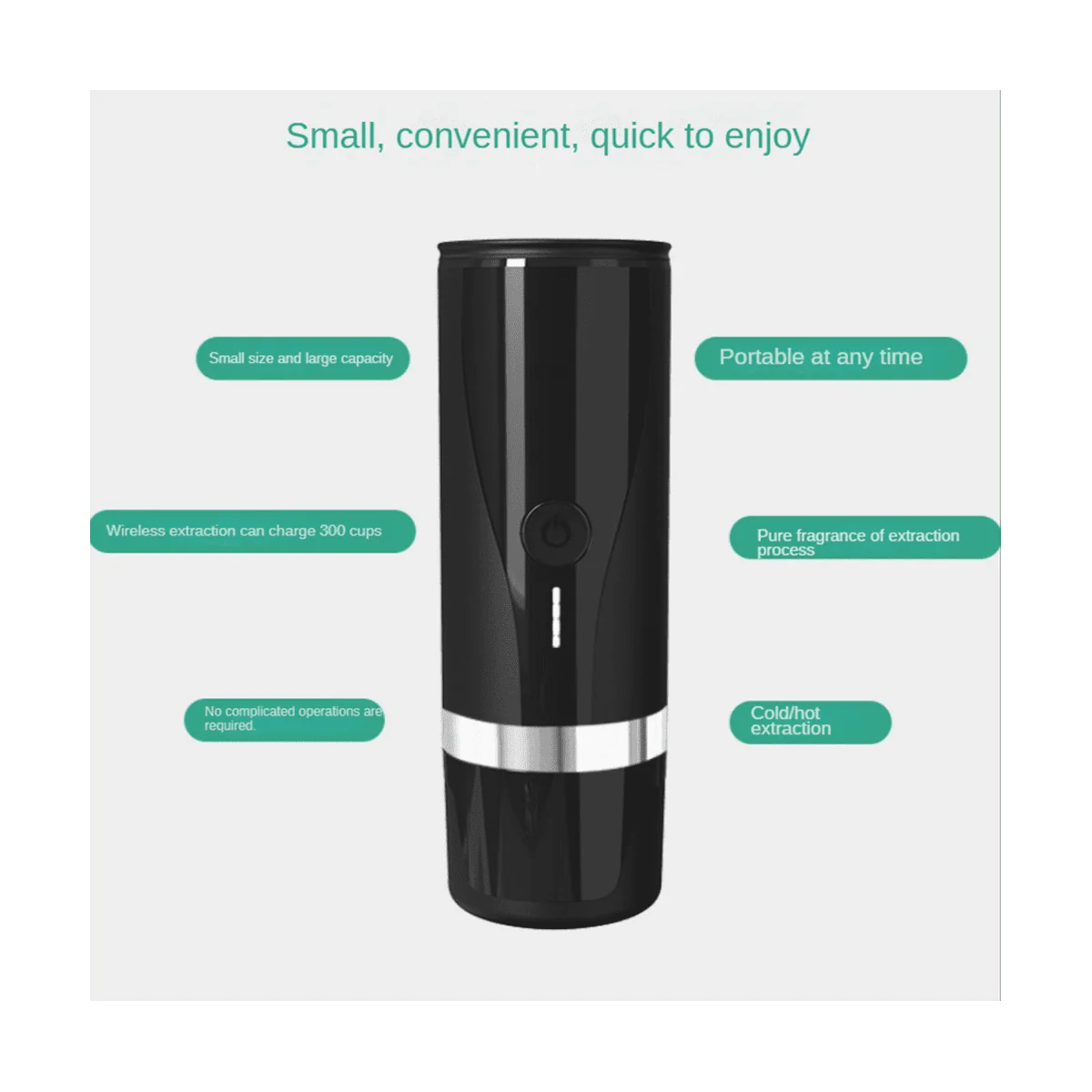 Portable Rechargeable Espresso Machine C128