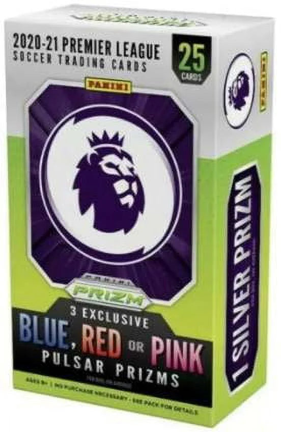 2020-21 Premier League Soccer Trading Card Box (25 Cards) J52993
