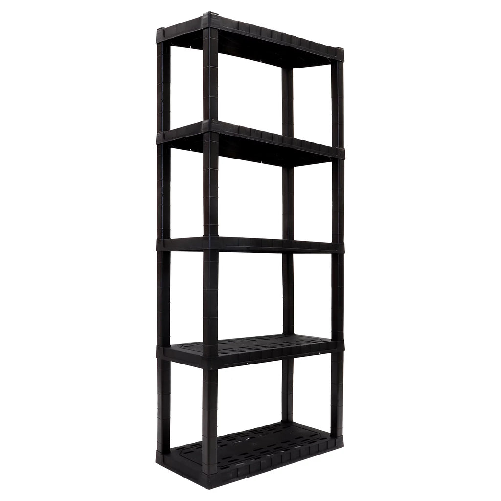 5-Tier Black Shelving Unit L38404