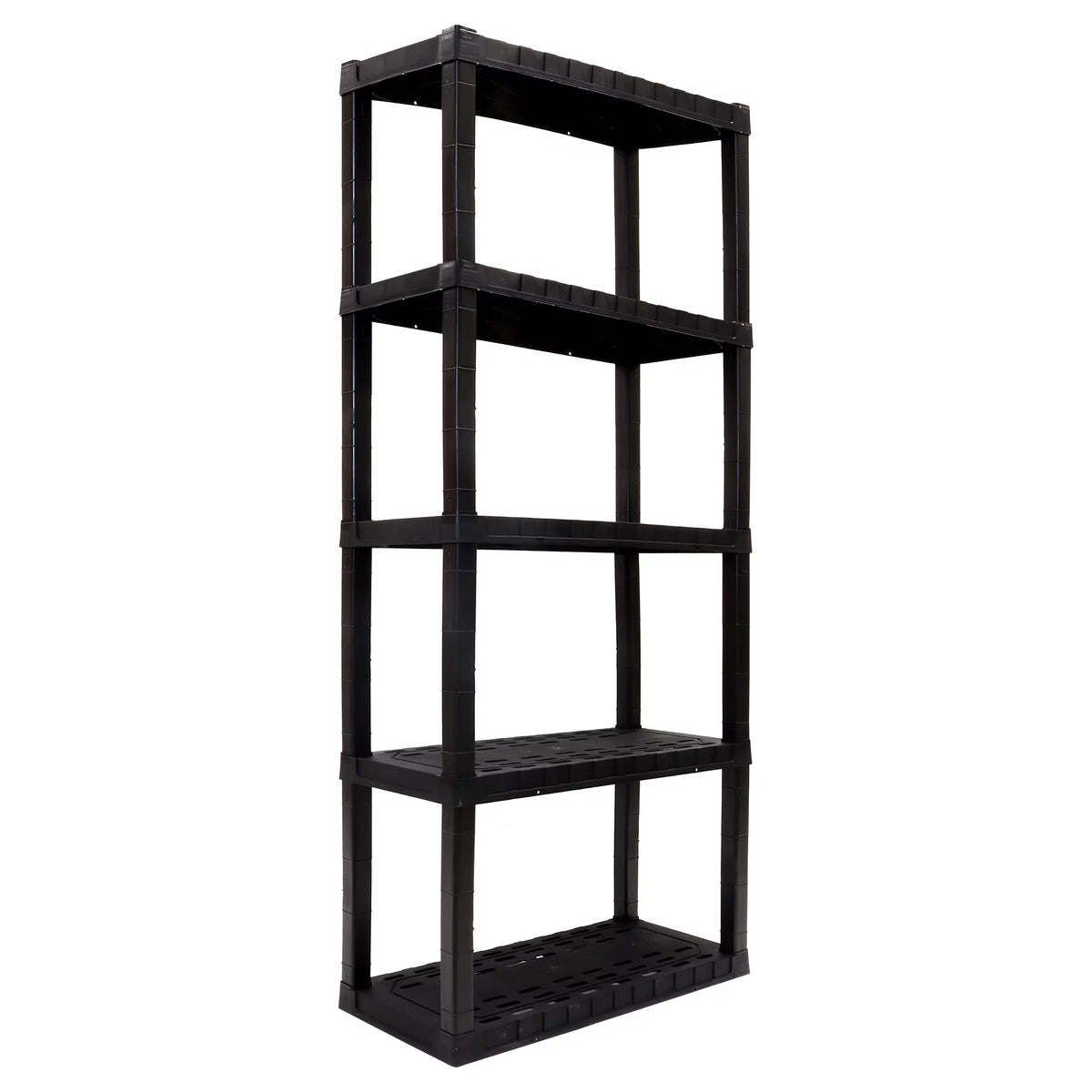 5-Tier Black Shelving Unit L38404