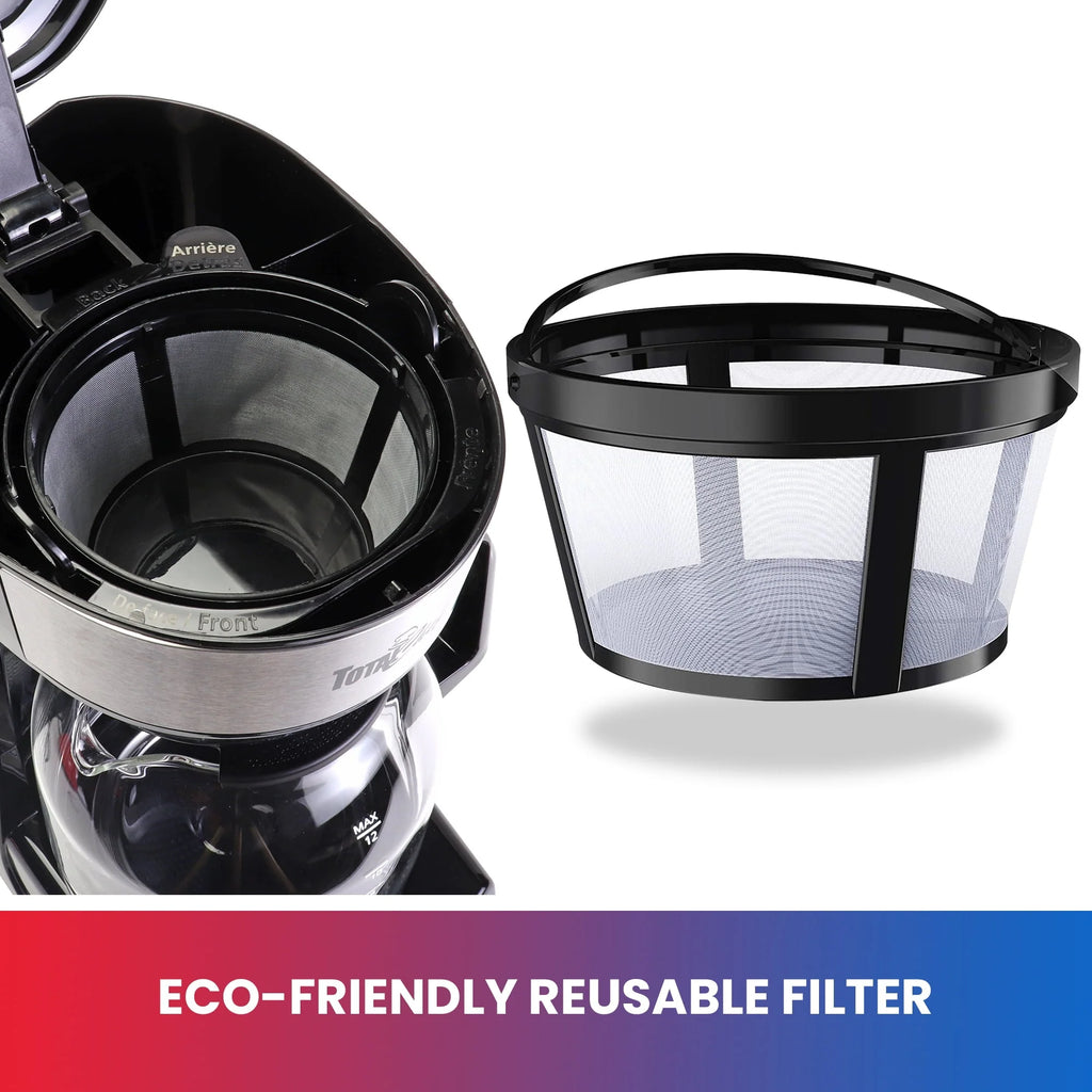 12 Cup Programmable Coffee Maker with Reusable Filter B4070