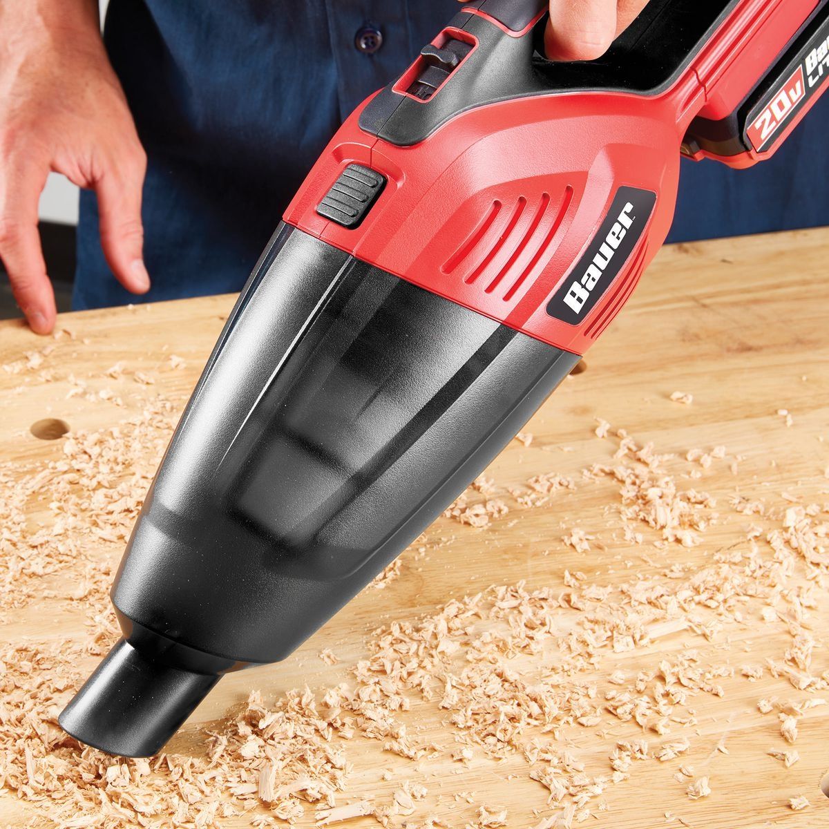 Cordless Hand Vacuum with Floor and Crevice Tools J5534