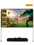 100inch Portable Projector Screen with Stand Q842