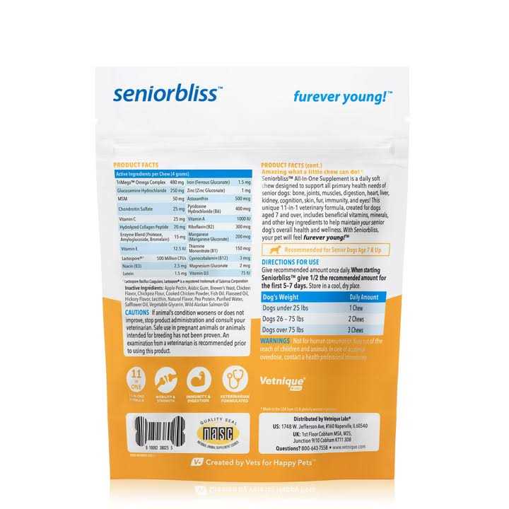 Senior Dogs Supplement B6234