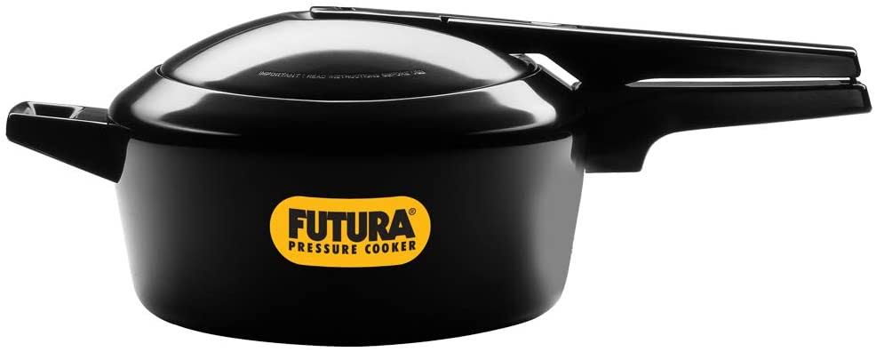 Hard Anodized Pressure Cooker 4 Litres Black M6614