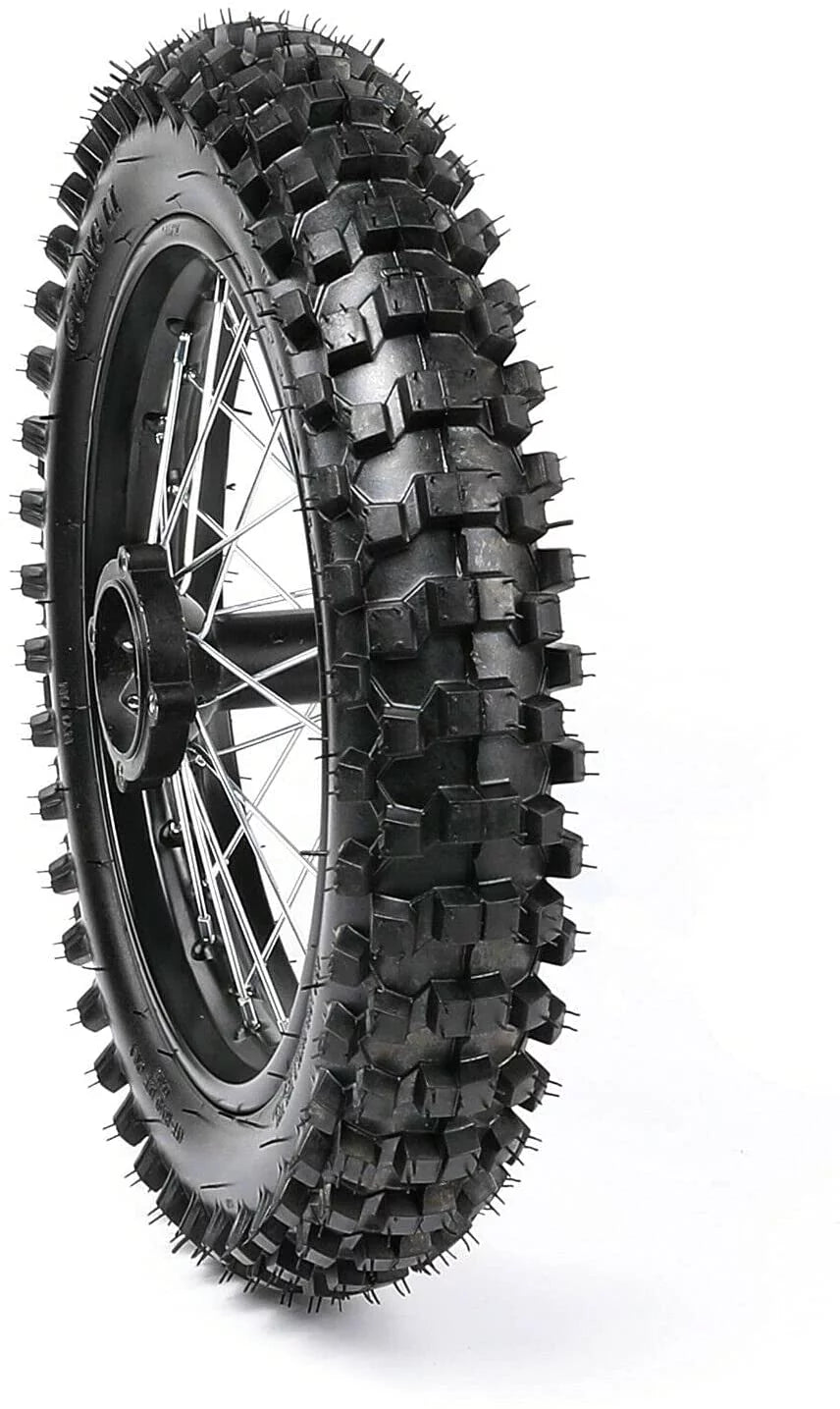 14 90/100-14 Rear Wheel Tire and Rim Inner Tube with 15mm Bearing Z8949