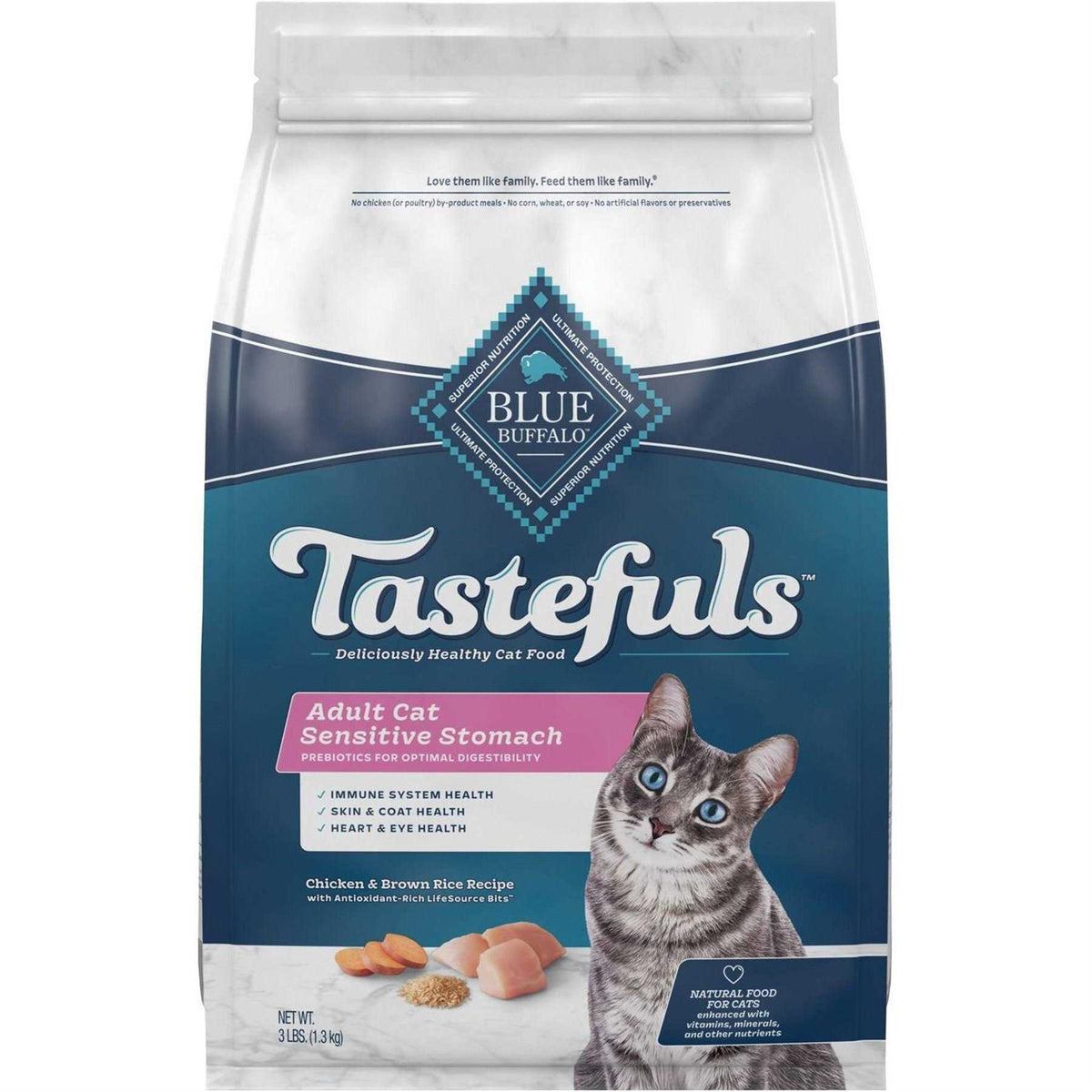 Adult Dry Cat Food Brown Rice H424469